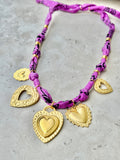 {Vintaged Magenta} BANDANA CHARM