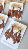 Cognac & White Buffalo Turquoise Collection