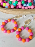 FUSCIA PINK & ORANGE