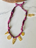 Cranberry Mauve - 5 Large Charm