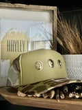 Concho "Jeweled" Trucker - [Olive  Camo & Vintage Gold]
