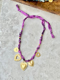 {Vintaged Magenta} BANDANA CHARM