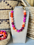 MULTI - PINKS, BERRIES, ORANGES