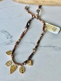 {Vintaged Cowboy Brown} BANDANA CHARM