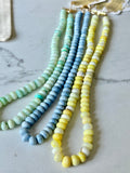 OPAL Candy Necklace - “Soft Sea Foam” ON SALE!!!!!