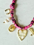 Berry Pink - 7 Charms