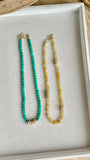 Gemstone & Coin Freshwater Pearl Necklaces