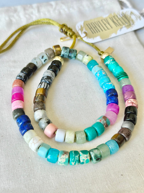 Multi GEMSTONE Necklaces - ONLY 2 Available!