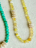 Gemstone & Coin Freshwater Pearl Necklaces