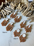 Cognac & White Buffalo Turquoise Collection