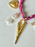 Berry Pink - 5 Large Charm