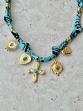 {Vintaged Turquoise} BANDANA CHARM