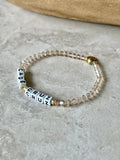 Petite CRYSTAL [Personalized] WORD BRACELETS