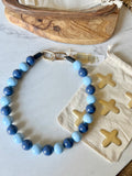 CORNFLOWER & NAVY