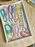 Gemstone & Gold Fish Necklaces