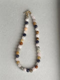 Beaded GEMSTONE Necklaces- NEUTRAL Colors