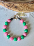 POPPY PINK & GREEN