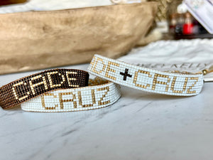 Custom NAME Bracelets