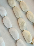 Marbled Flat Gemstone Style Necklaces (adjustable 15"-26")