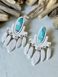 Speckled Bone & Turquoise Collection