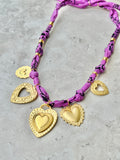 {Vintaged Magenta} BANDANA CHARM