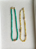 Gemstone & Coin Freshwater Pearl Necklaces