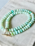 OPAL Candy Necklace - “Soft Sea Foam” ON SALE!!!!!
