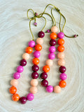 MULTI - PINKS, BERRIES, ORANGES