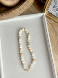 Beaded GEMSTONE Necklaces- NEUTRAL Colors