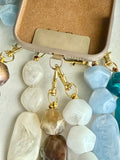 Acrylic Chunky Beaded Phone Wristlets! (Lightweight)