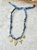 {Vintaged Denim} BANDANA CHARM