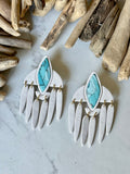 Speckled Bone & Turquoise Collection