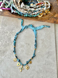 {Vintaged Turquoise} BANDANA CHARM