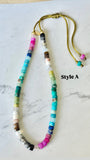 Multi GEMSTONE Necklaces - ONLY 2 Available!