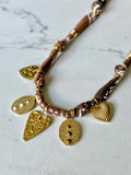 {Vintaged Cowboy Brown} BANDANA CHARM