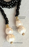 56" Beaded Lariat Necklace (4mm bead)