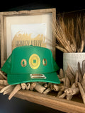 Concho "Jeweled" Trucker - [Kelly Green & Gold]