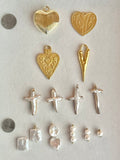 CUSTOM Bandana Charm Necklaces- (Design your own!)
