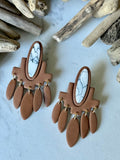 Cognac & White Buffalo Turquoise Collection