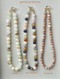 Beaded GEMSTONE Necklaces- NEUTRAL Colors