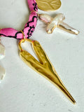 Berry Pink - 5 Large Charm