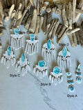 Speckled Bone & Turquoise Collection