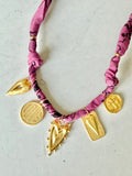 Cranberry Mauve - 5 Large Charm