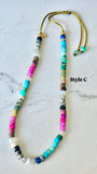 Multi GEMSTONE Necklaces - ONLY 2 Available!