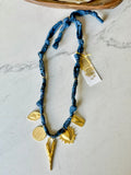 Navy Denim - 5 Big Charms