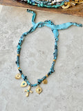 {Vintaged Turquoise} BANDANA CHARM