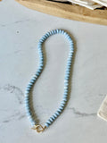 OPAL Candy Necklace - “Washed Denim” - ON SALE!!!