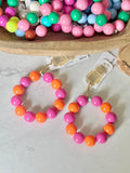 FUSCIA PINK & ORANGE