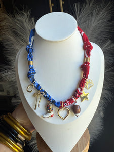 CUSTOM {Dainty} Bandana Charm Necklaces - COMING SOON!!!