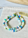 OPAL & Freshwater Pearl Necklace - “The Hamptons Vibe" - ON SALE!!!!!